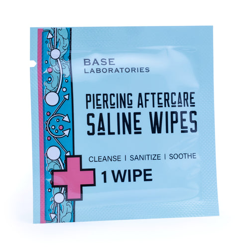 Piercing Aftercare Saline Wipe
