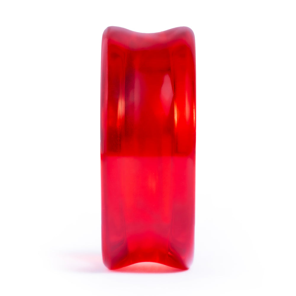 Roter Glas-Ohr-Tunnel