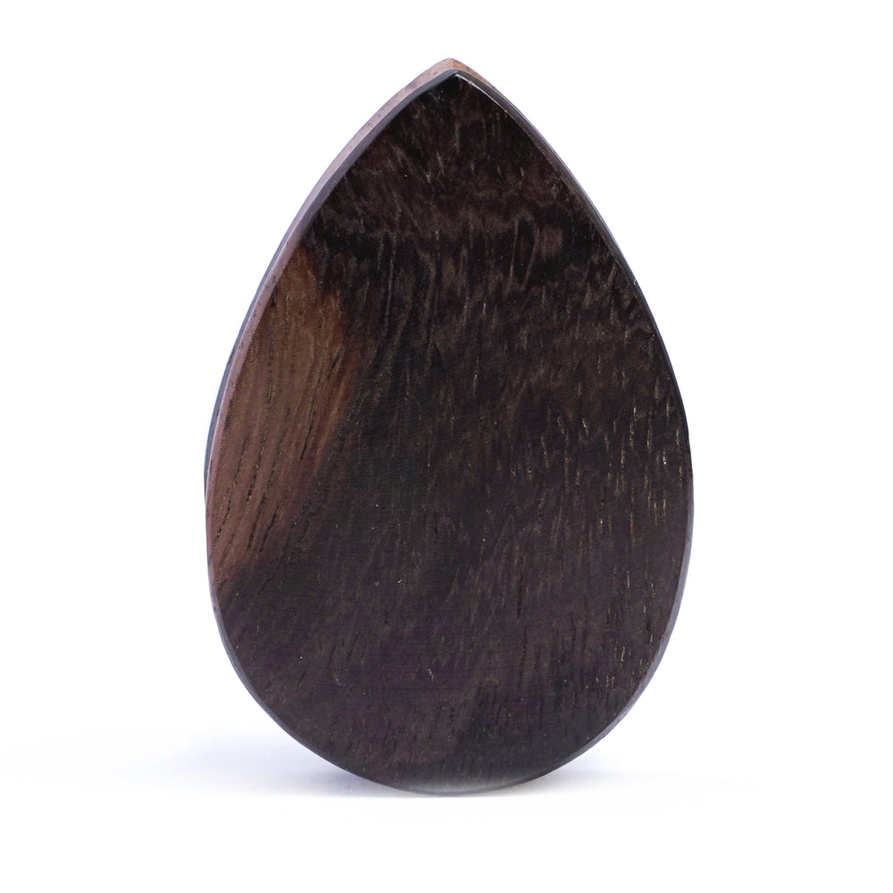 Sono Teardrop Abalone Plug / Gauge - Back