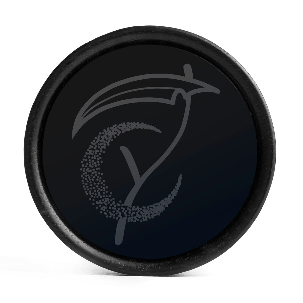 
Scythe Plug / Messgerät - Schwarzes Inlay Ebenholz | Konvexe Doppelflare
