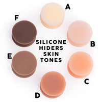 Plug d'oreille en silicone couleur chair, teinte de peau C