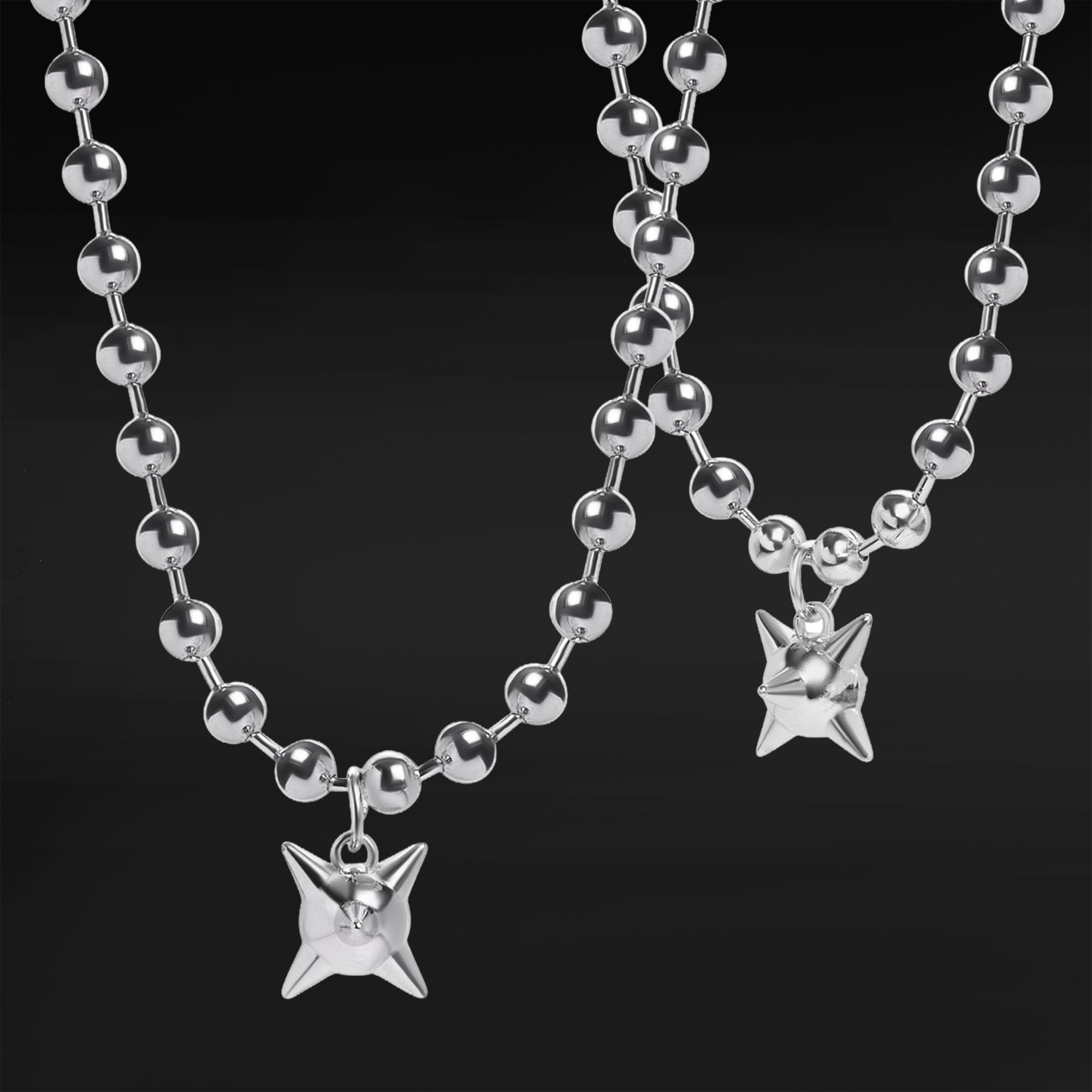 Silver Dagger Necklace