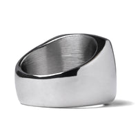 Silberner Leviathan-Kreuz-Gothic-Ring