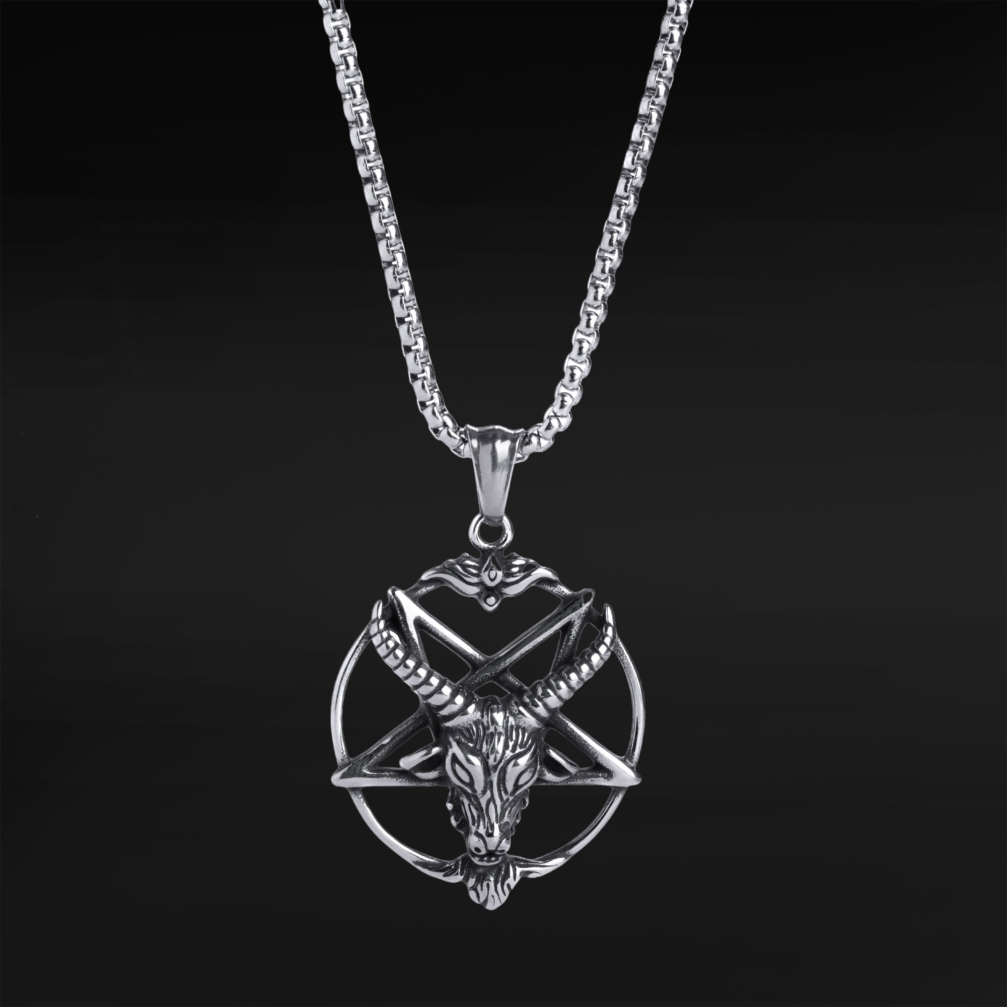 Silver Pentagram Necklace