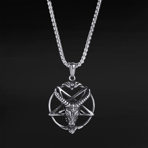 Silver Pentagram Necklace