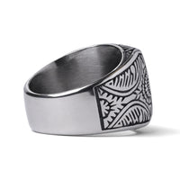 Silbernes Siegel Des Okkulten Luzifer-Rings