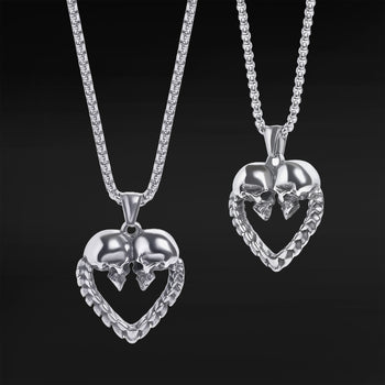 Gothic Amethyst- Und Silber-Vogelkrallen-Ohrringe (Paar)