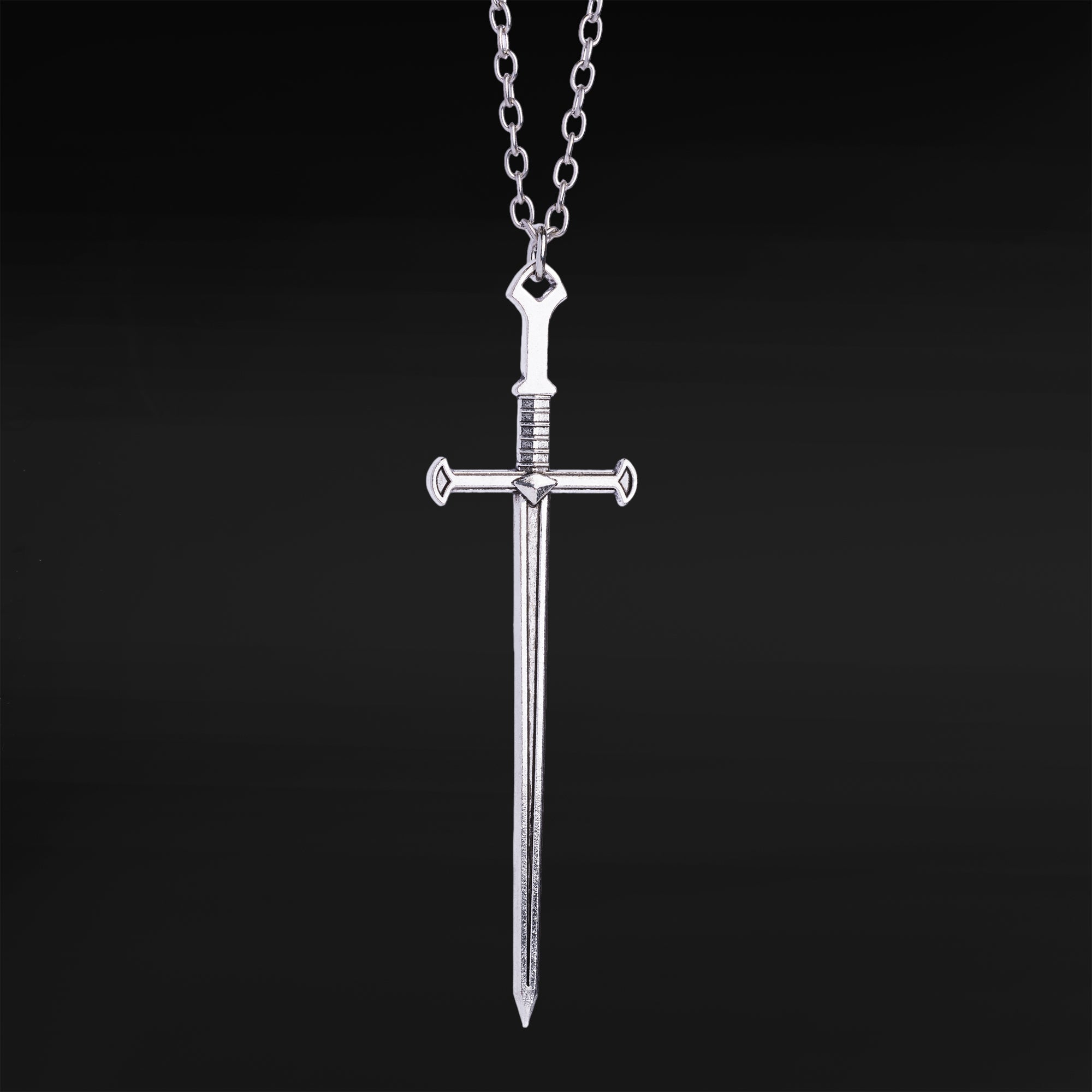 Silver Sword Necklace