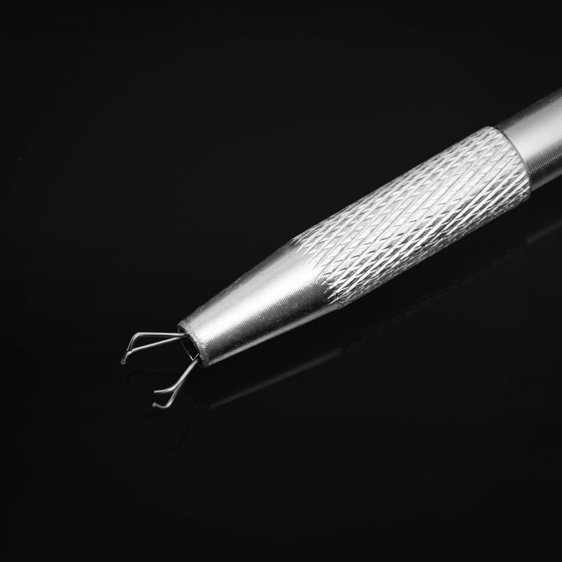 Pince à griffes de poussée pour piercing en acier inoxydable
