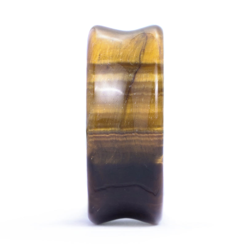 Tiger Eye Tunnel / Plug / Jauge - Côté