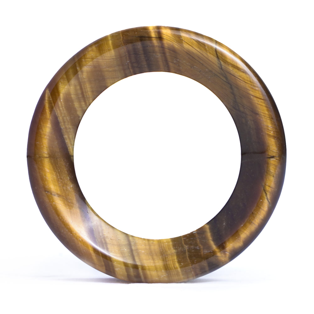 Tiger Eye Tunnel / Plug / Gauge - Front