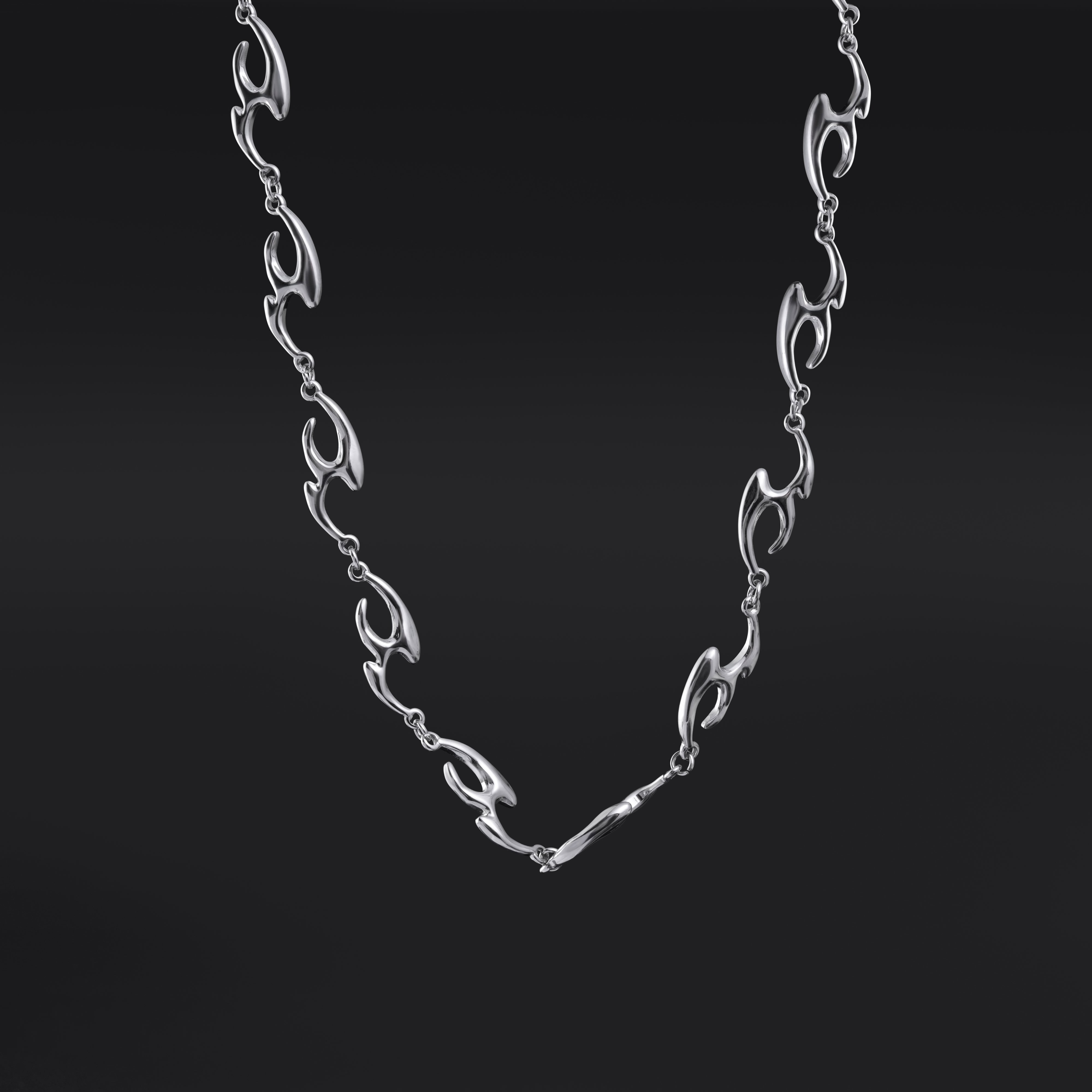 Tribal Link Necklace - Stainless Steel Alternative Jewellery