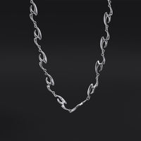 Collier tribal à maillons - Jewellery alternative en acier inoxydable