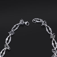 Collier chaîne facettée - Jewellery alternative en acier inoxydable