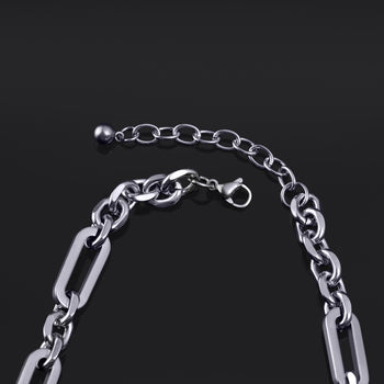 Heavy Link Chain Necklace - Stainless Steel Alternative Jewellery