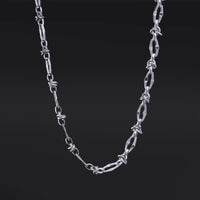 Collier chaîne facettée - Jewellery alternative en acier inoxydable