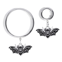 Vampire Bat Tunnel d'oreille à double expansion / Plug / Gauge