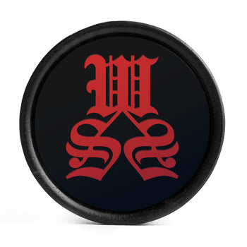 WSS Emblem Plug / Gauge - Schwarzes Glas | Flachgesichtige Doppelflare