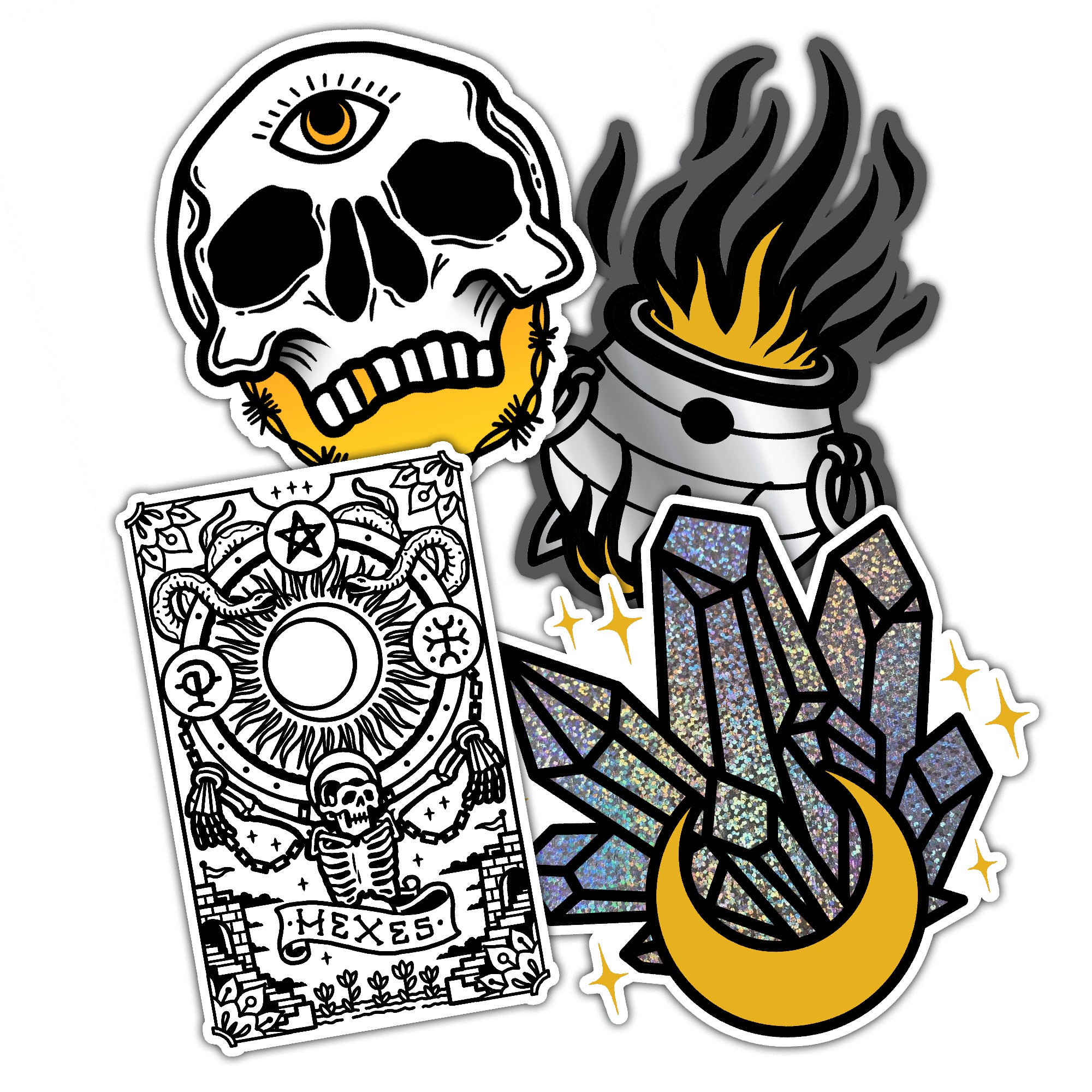 Witchcraft Vinyl Sticker Pack
