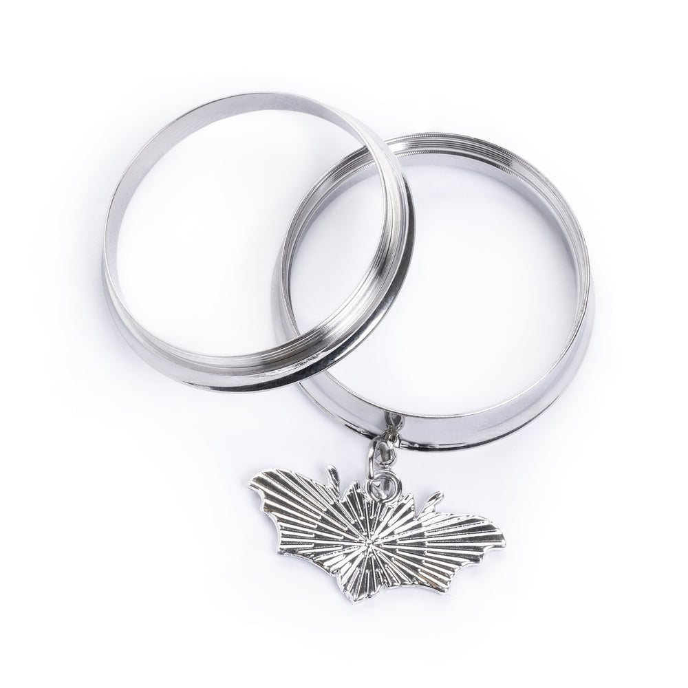 Vampire Bat Double Flared Tunnel Dangle / Plug / Gauge