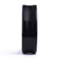 Black Teardrop Glass Plug / Gauge