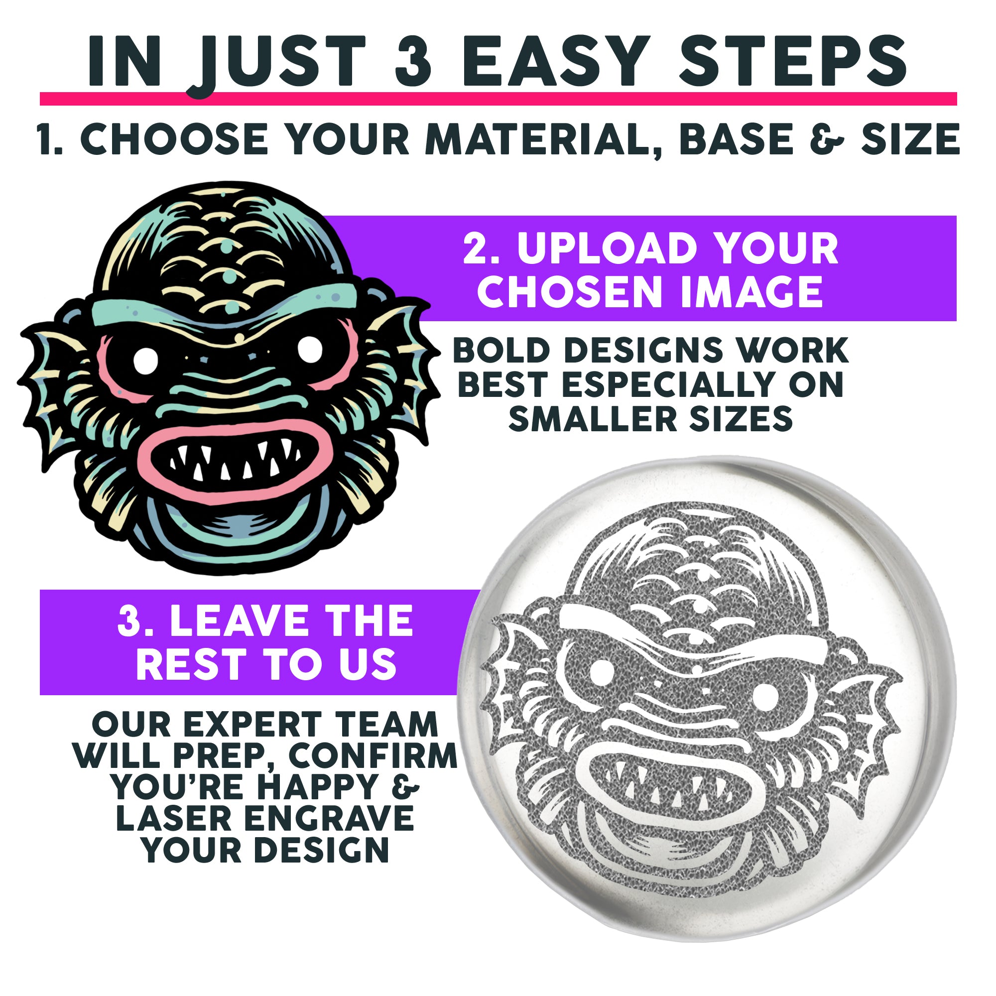 Make Your Own Plug / Gauge - Clear Glass | Flat Faced Double Flare