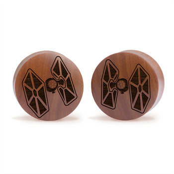 EBONY HEART SHAPED ENGRAVED