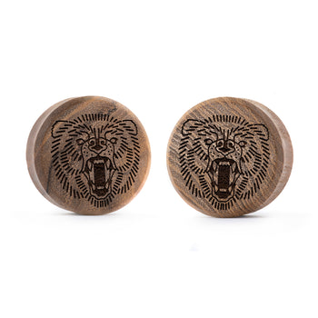 EBONY HEART SHAPED ENGRAVED
