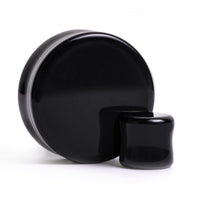 Black Glass Plug / Gauge