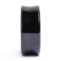 Black Glass Plug / Gauge