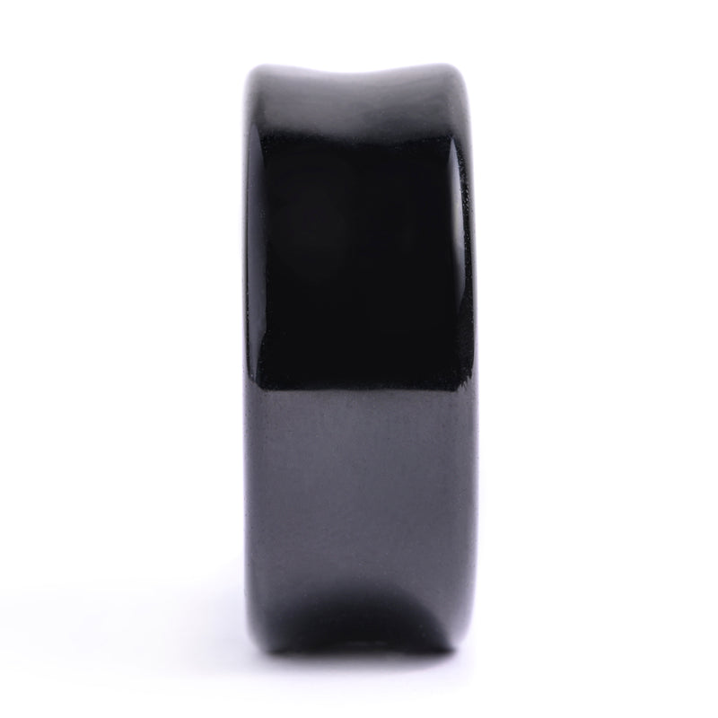 Black Glass Plug / Gauge