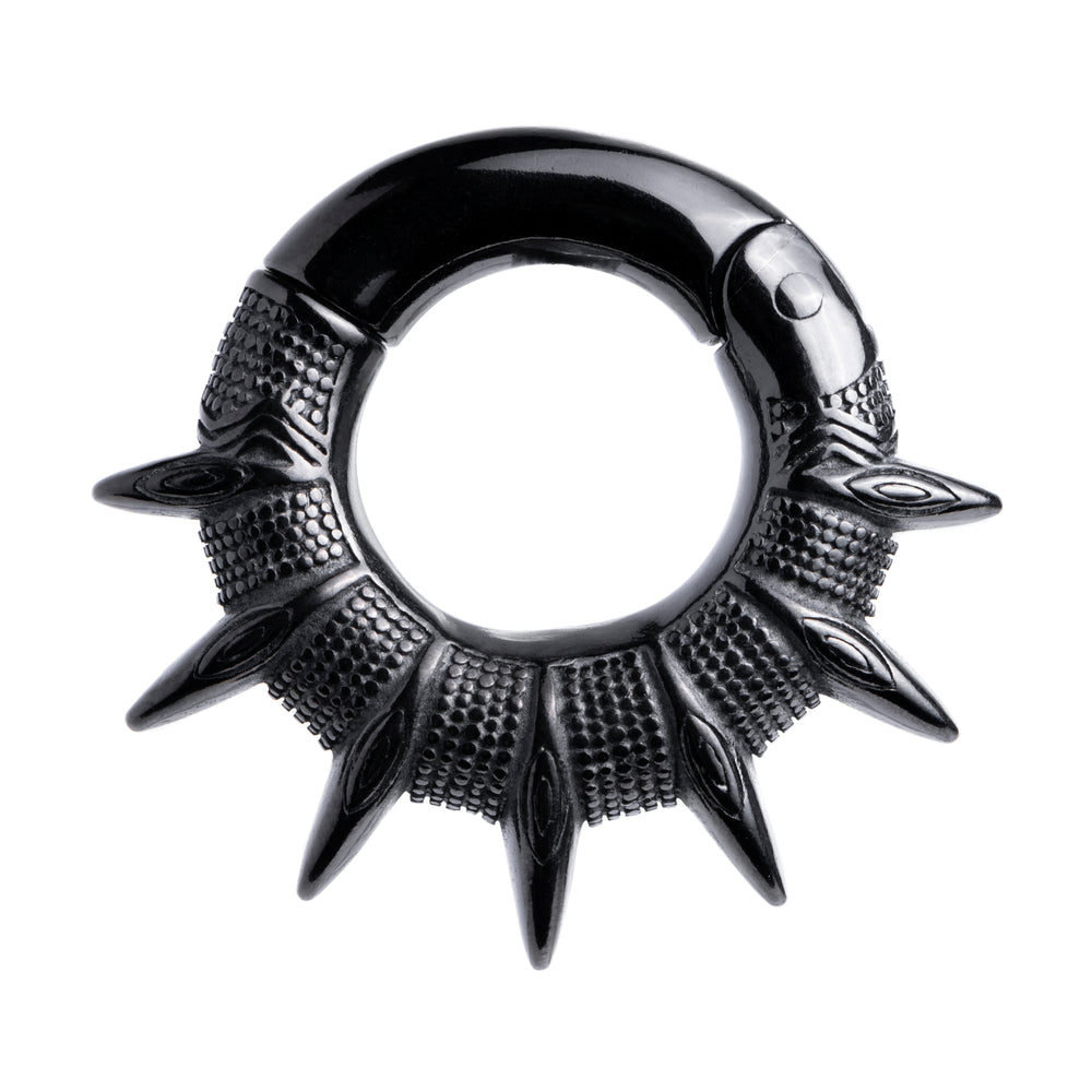 Schwarze Stachelgewichte (Paar)