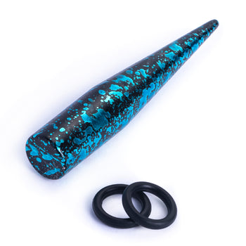 Gothic Spiral Cool Black Ear Gauge Plug