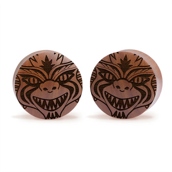 Cute Cool And Goth Acrylic Inlay And Wood Plugs & Gauges