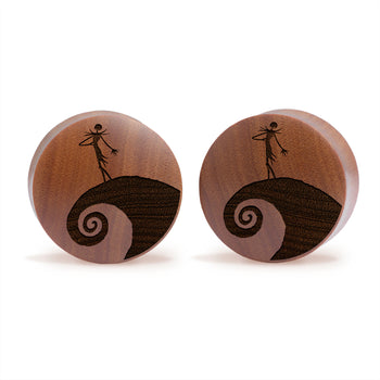 Cute Cool And Goth Acrylic Inlay And Wood Plugs & Gauges