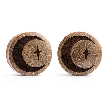 Cute gothic earrings gold