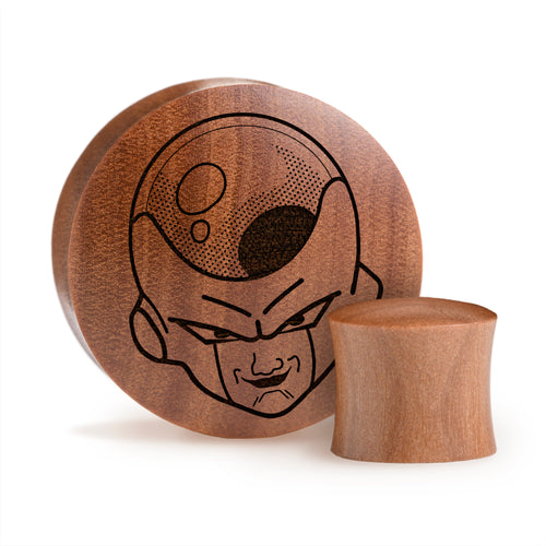 Frieza - Dragon Ball Z Plug / Gauge - Saba Wood | Konvexe Doppelaufgeweitet