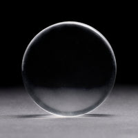 Plug en verre transparent / jauge