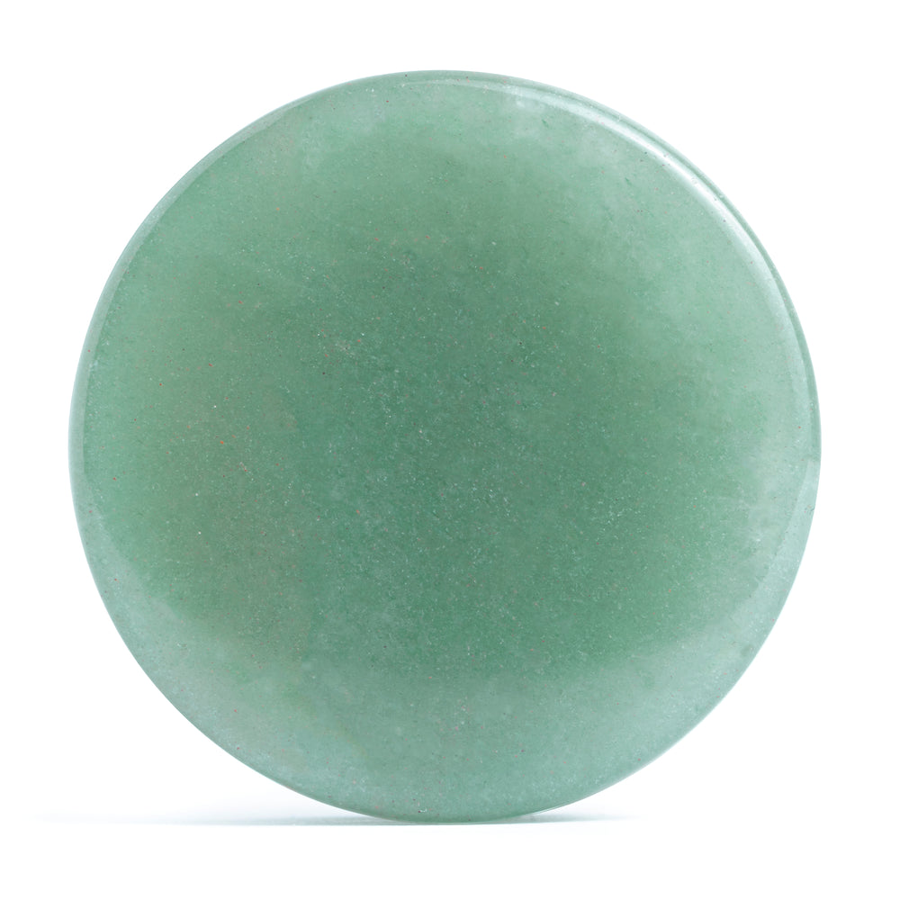 Aventurine Green Jade Stone Plug / Gauge - Double Flare Stone Ear Plugs / Gauge in 6mm (2g) - 30mm (1.18")