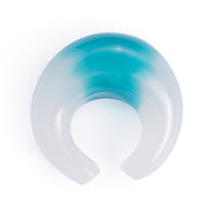 Plug / Gauge pince en verre vert