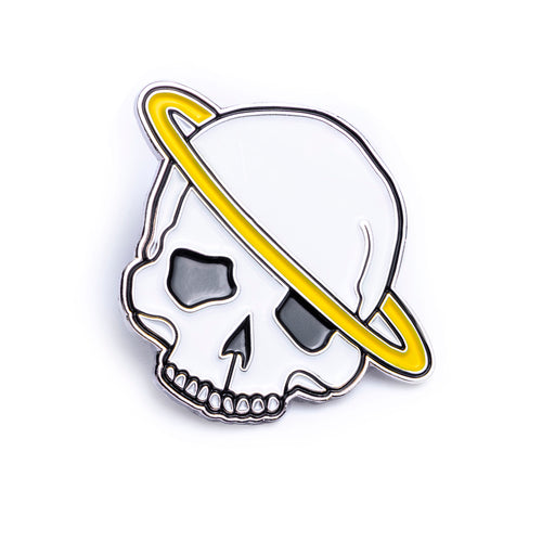 Gothic Halo -Schädelnadel - Anstecker