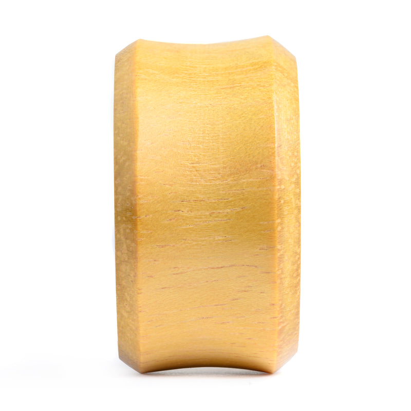 Plug / Gauge d'oreille en bois de jaquier face plate