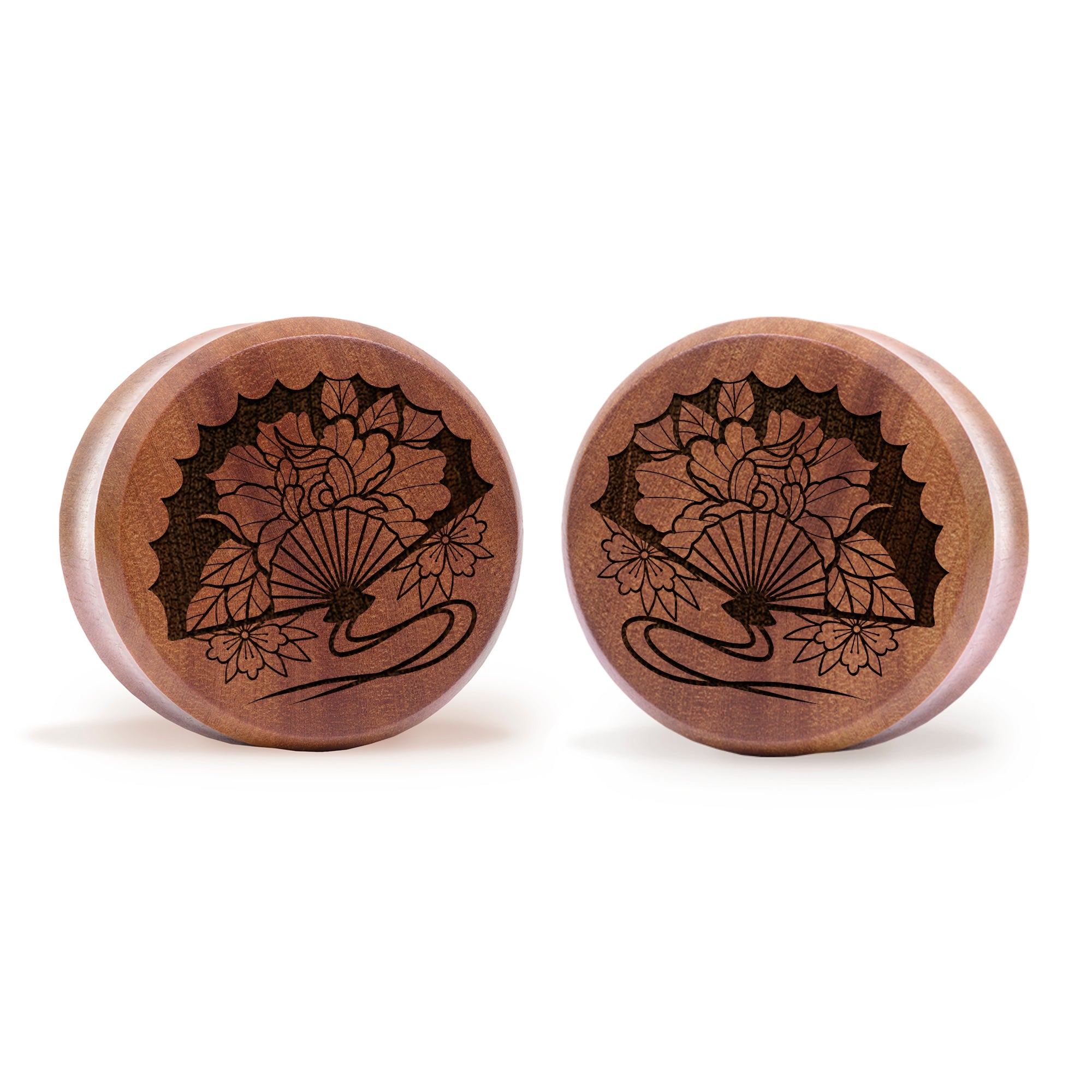 Tarot Sun Plug / gauge - Saba Wood | Konvexe Doppelaufgeweitet