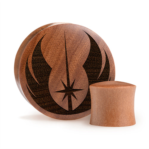 Jedi Order Plug - Saba Wood | Convex Double Flare