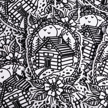 Log Cabin Patch