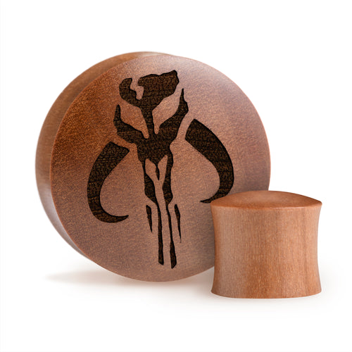 Mythosaur Plug / Gauge - Saba Wood | Convex Double Flare