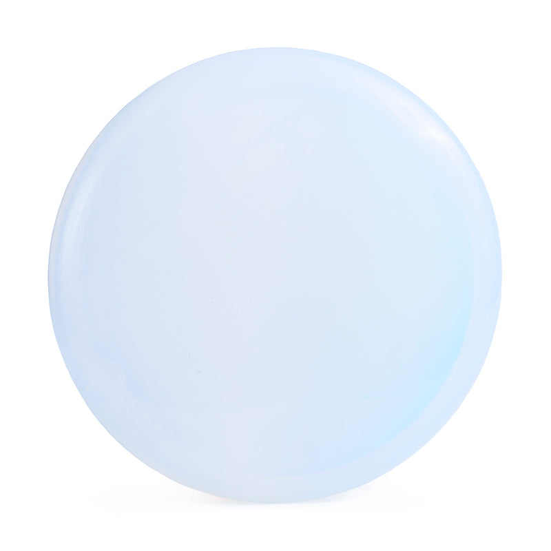 Plug / Gauge en verre opalite simple évasé