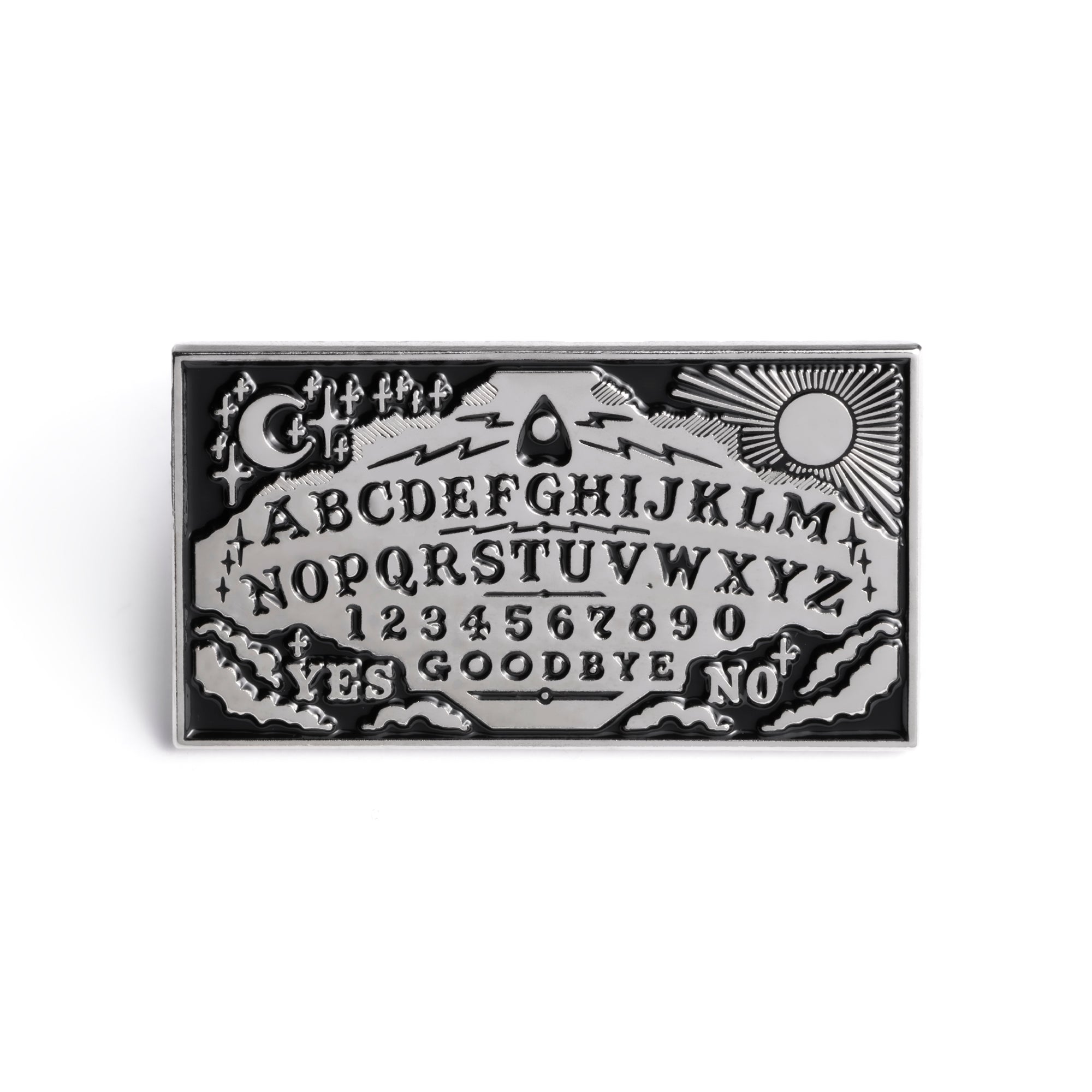 Emo Spooky Ouija Board Pin - Enamel