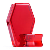 Plug / Gauge Cercueil rouge