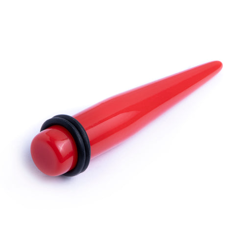 Single Red Taper For Stretching in Sizes 1.6mm to 10mm